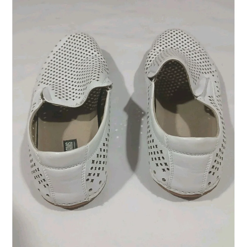 Stacy Adams Perforated Slip On Loafers